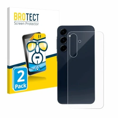 Afbeelding van BROTECT Screenprotector voor Samsung Galaxy A35 5G (Achterkant) Folie Beschermfolie transparant (2 Stuks)