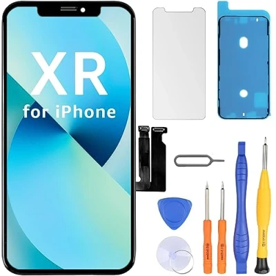 Afbeelding van LL TRADER Display voor iPhone XR LCD Vervanging 6,1 inch Touchscreen Digitizer Frame Montage Reparatie Gereedschap met Model A1984 A2105 A2106 A2107 A2108
