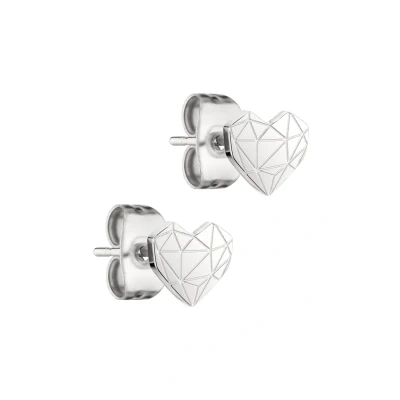 Afbeelding van Liebeskind Berlin MINI Broken Heart Oorbellen, Dames, Maat: One Size, Silber