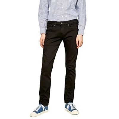 Afbeelding van Pepe Jeans Hatch voor heren, zwart (denim s92), 31W / 32L