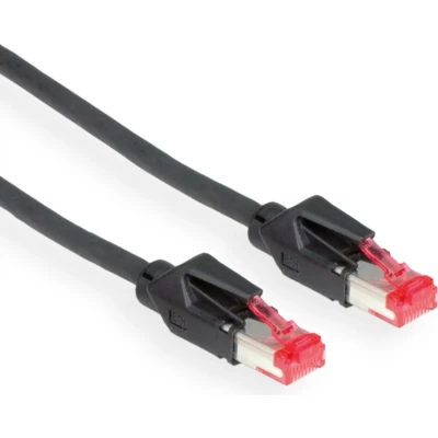 Afbeelding van Draka UC900 premium S/FTP CAT6 Gigabit netwerkkabel / zwart 15 meter