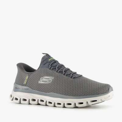 Afbeelding van Skechers Slip ins: Glide Step heren sneakers grijs Maat 40 Extra comfort Memory Foam