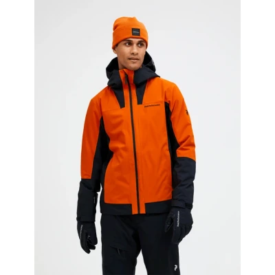 Afbeelding van Peak Performance Rider Tech Insulated Jacket Heren Ski jas Gold Flame M