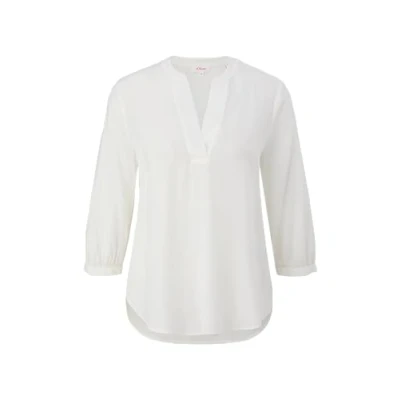 Afbeelding van s.Oliver ALL OVER Blouse, Dames, Maat: 34, Creme