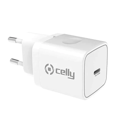 Afbeelding van Celly ProPower Oplader USB C 30W Kunststof Wit