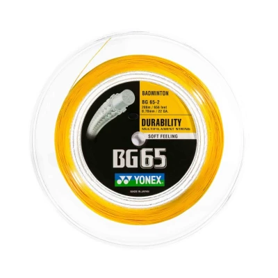 Afbeelding van Yonex BG65 Oranje 0,70 mm 200 meter