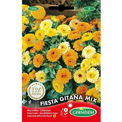 Afbeelding van Germisem Fiesta Gitana Mix Goudsbloem Zaden 1.25 g