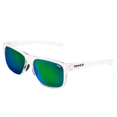 Afbeelding van Sinner Spike zonnebril Transparant wit Polarised SINTEC® lens