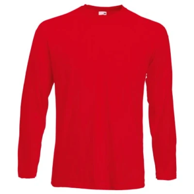 Afbeelding van Fruit of the Loom 61 038 0 T shirt met lange mouwen