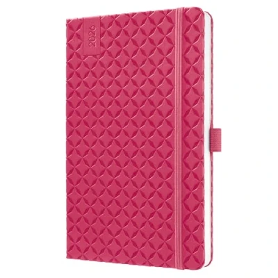 Afbeelding van Sigel weekagenda Flair 2026 formaat A5 Fuchsia Pink hardcover SI J6105