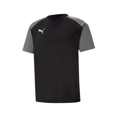 Afbeelding van Puma Teampacer Shirt Korte Mouw Heren Zwart / Grijs Maat: S
