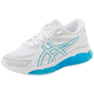 Afbeelding van Asics Hardloopschoenen voor op de weg, Heren, Maat: 46, White digital aqua Schoenen
