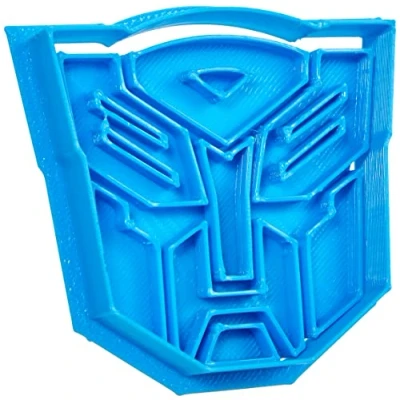 Afbeelding van Cuticuter Transformers Autobot koekjesuitsteker, blauw, 8 x 7 1,5 cm