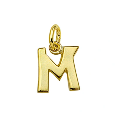 Afbeelding van Geelgouden Bedel letter M 4018433