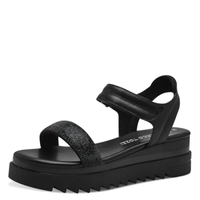 Afbeelding van Marco Tozzi Dames Sandaal 2 28708 42 098 F breedte Maat: 40 EU