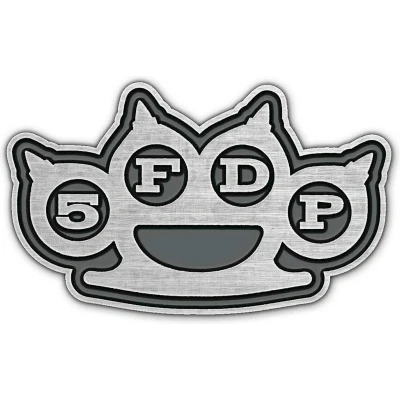 Afbeelding van Five Finger Death Punch Knuckles Pin Grijs