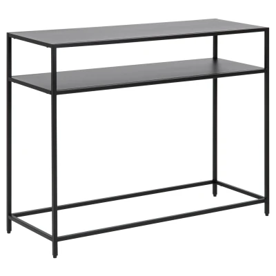 Afbeelding van Sidetable Nexo 100 cm in zwart metaal