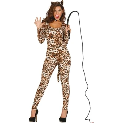 Afbeelding van Fiestas Guirca Leopard jumpsuit maat M (38 40)