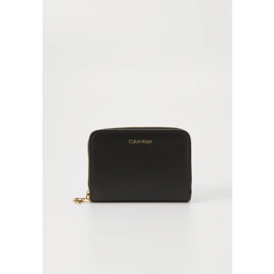 Afbeelding van Calvin Klein Hardware Monogram Portemonnee, Dames, Maat: One Size, Black