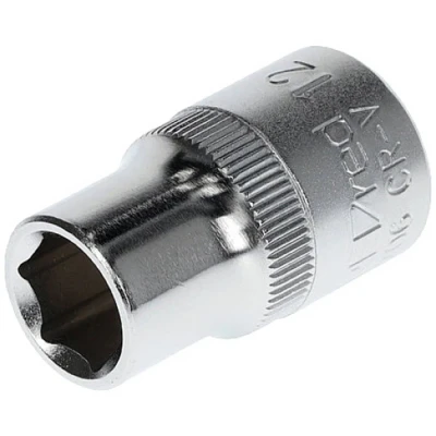 Afbeelding van GEDORE Red Dopsleutelbit, moer, 1/2&quot; 12,5 mm aandrijving, 6 kant, 12 breedte, gereedschap, R610001206, staal