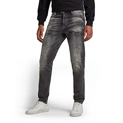 Afbeelding van G Star Raw Jeans heren Scutar 3D Slim Tapered,grijs (Vintage Basalt C293 B168),33W / 34L