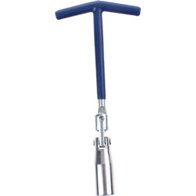 Afbeelding van Car Plus Bougiesleutel T greep 21 Cm Staal Mm Chroom