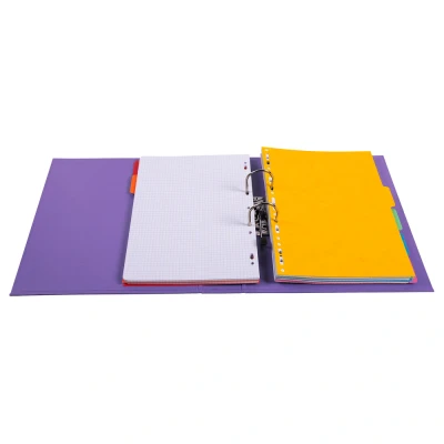 Afbeelding van Prem&#039;Touch® PVC Ordner met hefboom rug 70 mm A4 Paars
