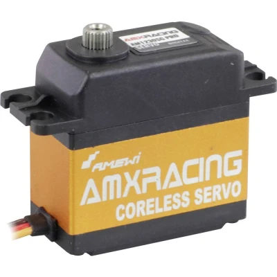 Afbeelding van Amewi Standaard servo AMXRacing AM1230SG PRO Analoge Materiaal (aandrijving): Staal