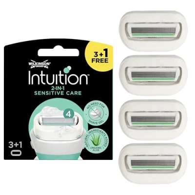 Afbeelding van Wilkinson Intuition sensitive care mesjes 4 stuks