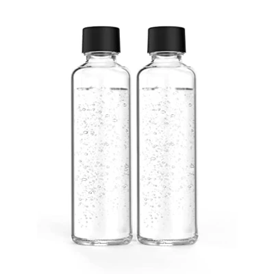 Afbeelding van Sodapop Logan, glazen flessenset, reservefles uitsluitend geschikt voor sodamaker 2 x 850 ml