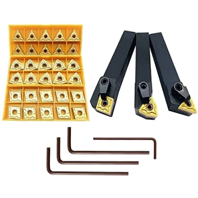 Afbeelding van ASZLBYM 36 stuks indexeerbare draaibank metaal draaigereedschap houder bitset MTJNR1616H16 + MWLNR1616H08 MCLNR1616H12 met CNMG 431 WNMG TNMG 331 wisselplaat