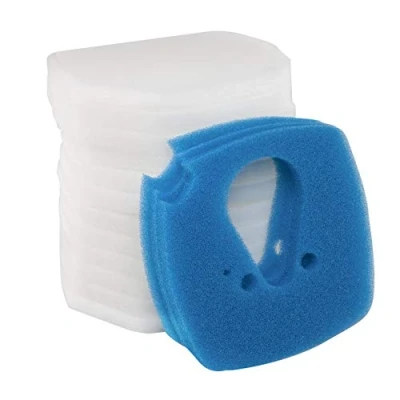 Afbeelding van LTWHOME Compatibele Filterschuim Grof en Filtervlies Wit Set Geschikt voor Eheim Professioneel Pro 3 2080 2081 Buitenfilter, Aquariumfilter (15 Stuks, reeks)