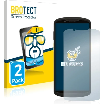 Afbeelding van BROTECT Screenprotector voor Zebra TC58/ TC53 Folie Beschermfolie transparant (2 Stuks)