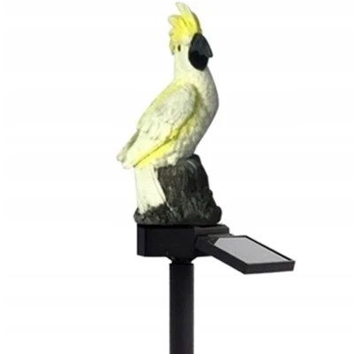 Afbeelding van Solar LED kaketoe Neutraal wit Met schemersensor en prikpen
