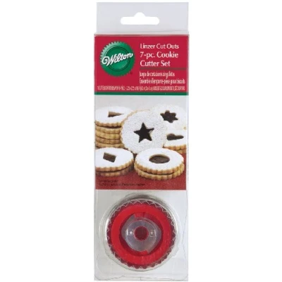 Afbeelding van Wilton Linzer Cutter Rond, Roestvrij staal, Veelkleurig, 4.31x7.36x21.59 cm
