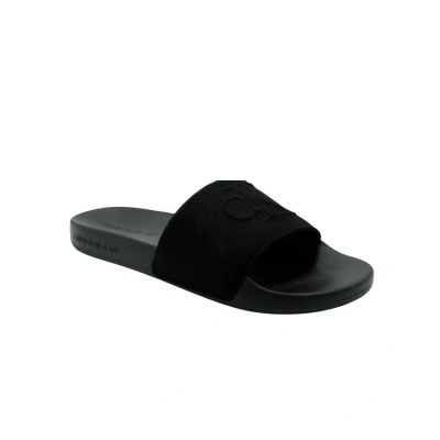 Afbeelding van Calvin Klein Jeans Slide MONO Muiltjes, Heren, Maat: 45, Triple black Schoenen