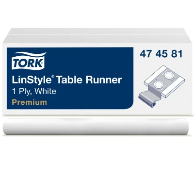 Afbeelding van Tork LinStyle Tafelrol 1,2x20m 2x1 wit