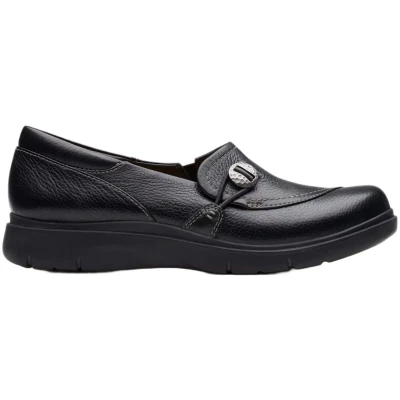 Afbeelding van Clarks Certina Pure dames instapper zwart maat 37 (EU) 4 (UK)
