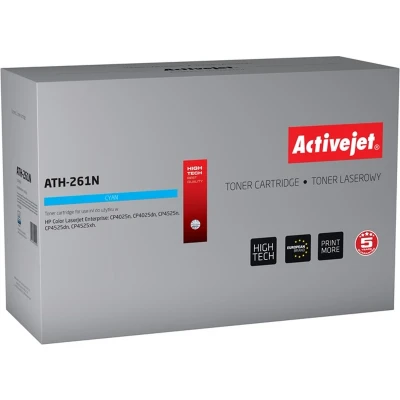 Afbeelding van ActiveJet AT 263N toner voor HP printer; CE263A vervanging; Opperste; 11000 pagina&#039;s; magenta.