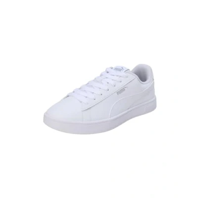Afbeelding van Puma Unisex Rickie Classic Sneaker, White Zilver, 42 EU