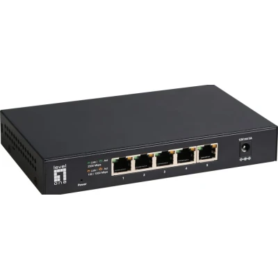 Afbeelding van LevelOne GEU 0525 5 Port Unmanaged 2,5 Gigabit Ethernet Switch