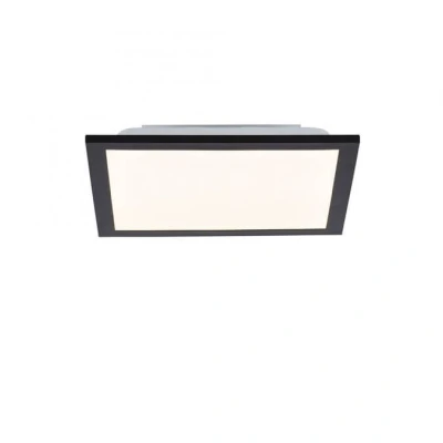 Afbeelding van Paul Neuhaus plafondlamp Flat 1 lichts 29.5 x5.8 cm zwart