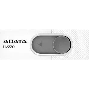 Afbeelding van ADATA UV220 USB stick 32 GB Type A 2.0 Grijs, Wit