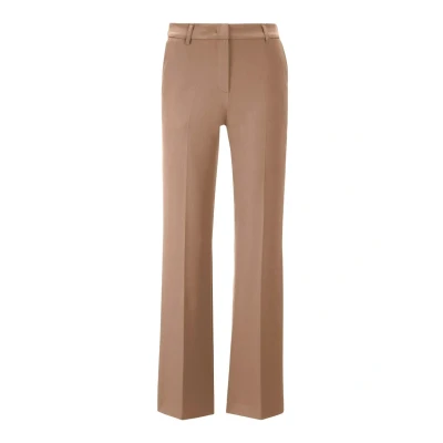 Afbeelding van Madeleine Ausgestellte BÜGELFALTEN Broek, Dames, Maat: 36, Caramel