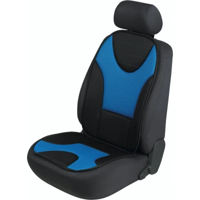 Afbeelding van stoelhoes Grafis, universele auto zwart blauw