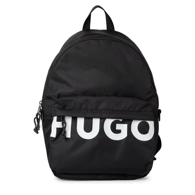 Afbeelding van HUGO Vrije tijd Rugzak met laptopvak Shaun Backpack Black Zwart