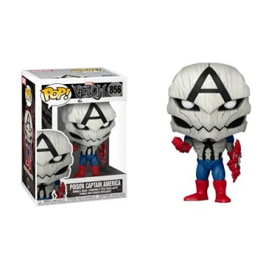 Afbeelding van Funko Pop! Poison Captain America #856 Pop in A Box Exclusive !