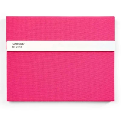 Afbeelding van Copenhagen Design Notitieboek met Potlood Dark Pink 213 C Papier Roze