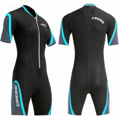 Afbeelding van Cressi Playa Lady Shorty wetsuit 2.5mm voor dames om te duiken, snorkelen, windsurfen 2.5 mm neopreen