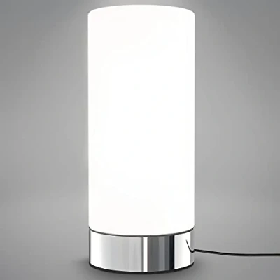 Afbeelding van B.K.Licht Dimbaar Tafellamp bedlamp excl. E14 lichtbron h:24.5cm